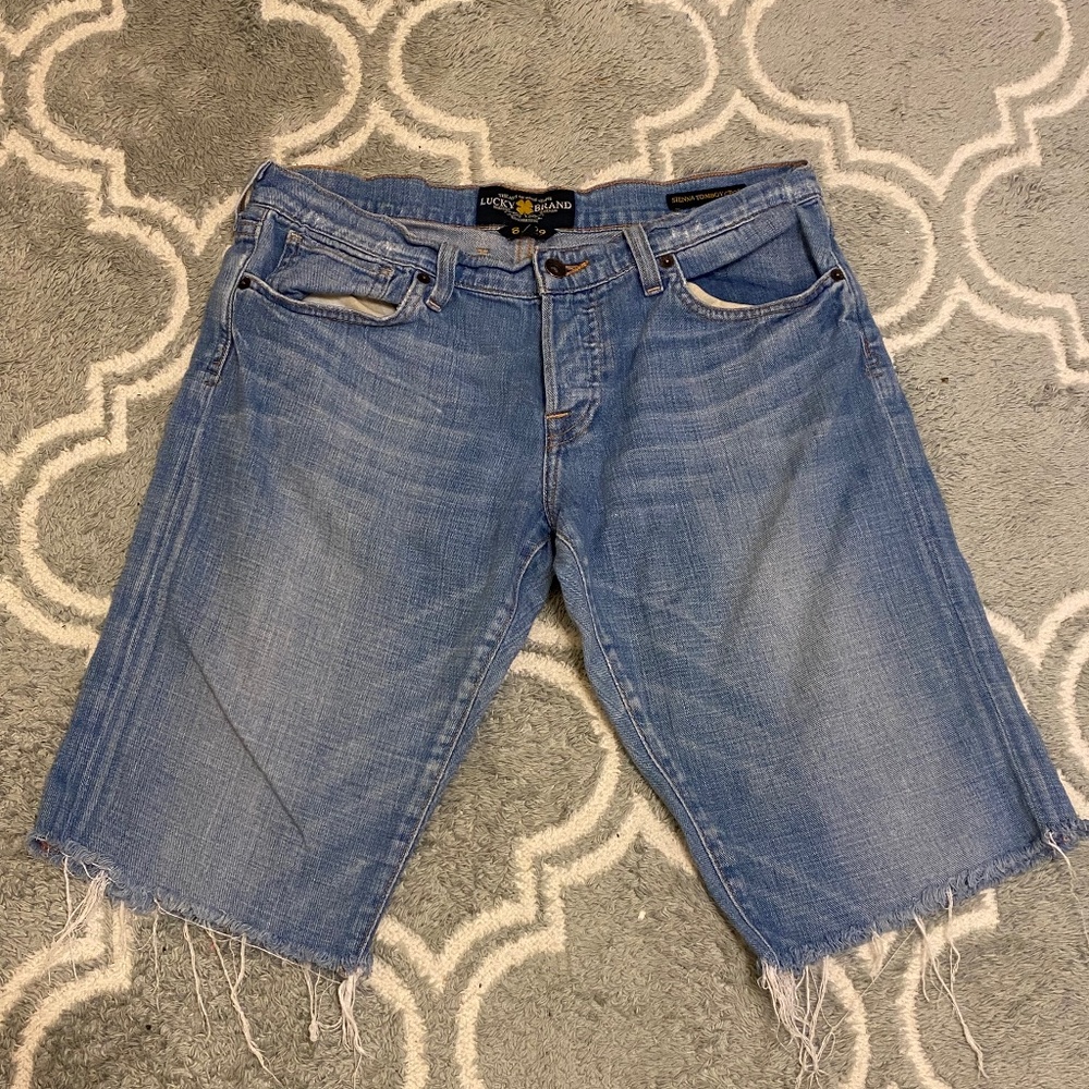 Lucky Brand Sienna Tomboy Crop Denim Shorts 8/29